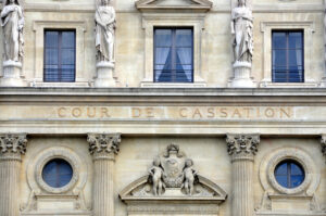 Fronton de la Cour de Cassation